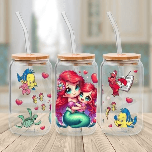 Canette en Verre - Fête des Mères