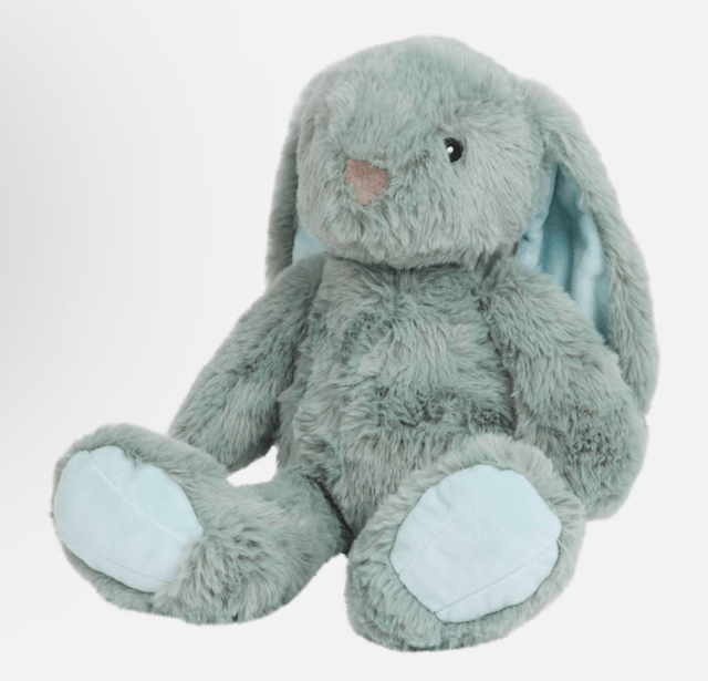 Peluche Lapin personnalisée avec prénom date et heure de naissance, poids et taille - cadeaux naissance - cadeaux d’anniversaire 