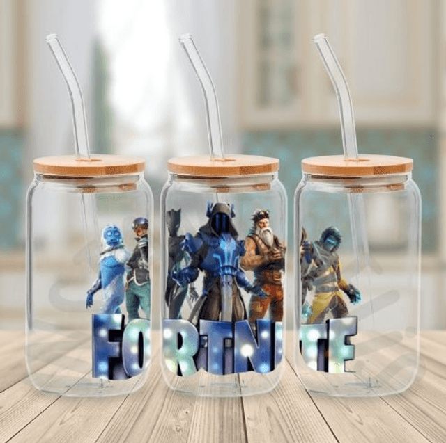 Canette en verre - Fornite
