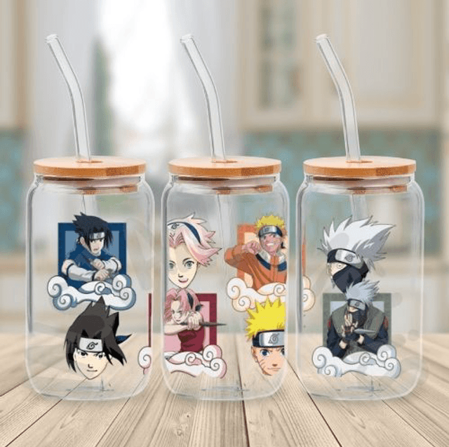 Canette en verre - Naruto