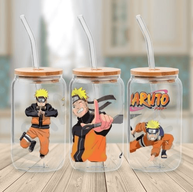 Canette en verre - Naruto