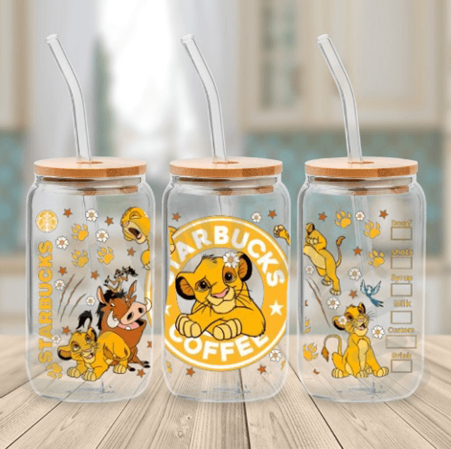 Canette en verre - STARBUCKS - Simba