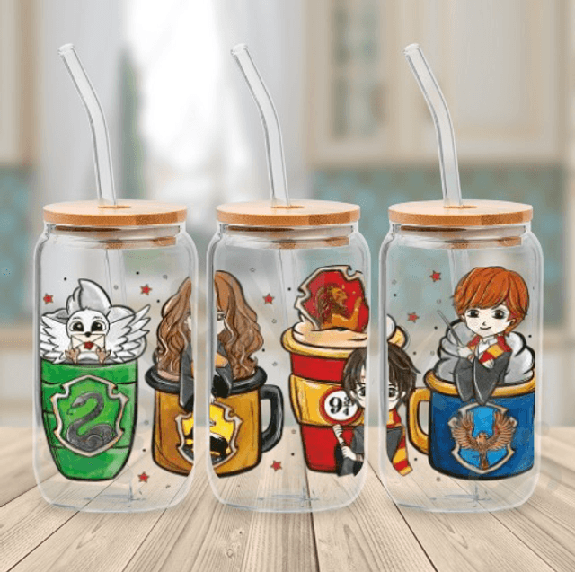 Canette en verre - Harry Potter